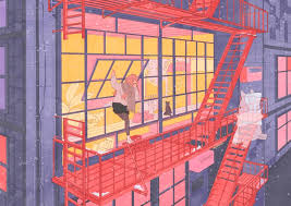 02 00 Am An Art Print By Vacuum Art Aesthetic Art Pretty Art