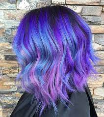 31 Colorful Hair Looks To Inspire Your Next Dye Job Stayglam Blue Hair Highlights Light Hair Color Blue And Pink Hair