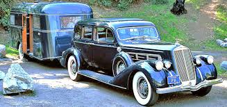 airstream alternative 1936 pierce arrow travelodge camper caravan classic cars trucks vintage trailers