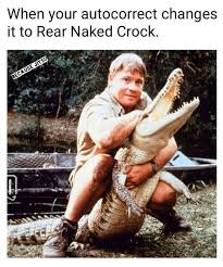 You seem to like alligator sunglasses, so sign up for our newsletter Memes Never Forget Crocodile Hunter Steveirwin Aussie Autocorrect Bjj Grap