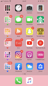 Cute Home Screen Ideas Iphone Organization Phone Apps Iphone Iphone Life Hacks