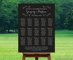 Our Favorite Things Printable Chalkboard Like Seating Chart