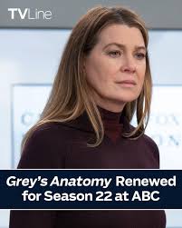 HUGE NEWS!!!! Grey's Anatomy has officially been renewed for Season 22!  #greysanatomy