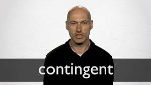 A home sale with conditions. French Translation Of Contingent Collins English French Dictionary