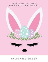 Download Free Bunny Faces Svg Png Dxf Eps By Caluya Design Bunny Face Bunny Svg Free Printable Clip Art