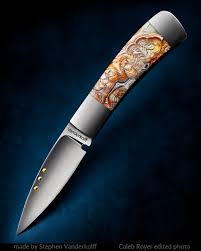 New Edited Photo See Bio For Info Maker Stephen Vanderkolff Rocks And Minerals Custom Knives Image