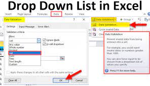 How do you change drop down in excel? Drop Down List In Excel Examples How To Create Drop Down List