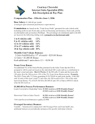 Sales executive job description includes the following duties & responsibilities. Car Dealer Job Description Example
