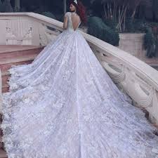 Lang ärmel mit kristal betont luxus des kleides. Luxus Brautkleider Mit Armel A Linie Hochzeitskleider Mit Schleppe Babyonlinewholesale
