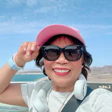 Beagle dog enjoys skiing and after-ski with humans