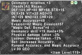 The 15% fast cast trait that you get with an rdm subjob is just the tip of the proverbial iceberg here. Geomancer S Thought Bubble Ffxi Wiki