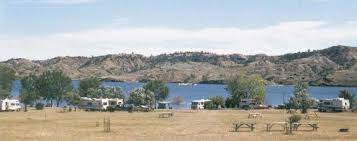 The 12 mile lake is great for fishing and boating. Tongue River Reservoir
