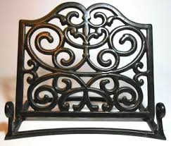 Black Cast Iron Book Holder Cookbook Stand Music Stand Photo Holder Bible Stand Unbranded Book Holders Bible Stand Cook Book Stand