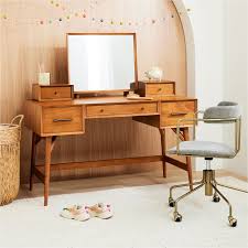 Mid Century Vanity Desk Set 52