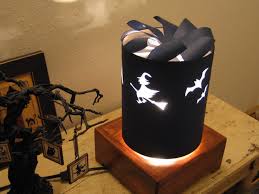 Spinning Lamp Shade Halloween Diy Lamp Shade Lamp Shade Diy Lamp