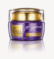 Merupakan mask yang agak laris dan berupaya untuk memudarkan kesan jeragat jika digunakan dengan berkala. Produk Terbaru Safi Rania Gold Abadikan Kejelitaan Ceritera Si Gadis Biru