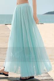 Vous désirez mettre de la nouveauté dans votre look ou celui d'un proche avec des vêtements pour femme ? Jupe Longue Pas Cher Bleu Ciel Ref Ju008 Jupe Femme Longue