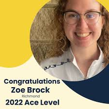 Zoe Brock Reaches Ace Distinction