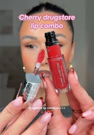 Cherry Red Drugstore Lip Combos to Try Today