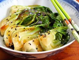 Bok Choy Stir Fry With Ginger And Garlic With Baby Bok Choy Sesame Oil Ginger Root Garlic Cloves Reduced Sodium Soy Recipes Vegetable Recipes Veggie Dishes