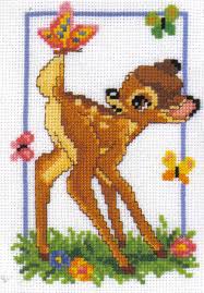 Astronaut cross stitch pattern space cross stitch galaxy cosmonaut cross stitch boy's room cross stitch spaceman helmet counted cross stitch. Bambi Cross Stitch Kit