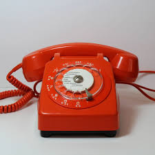 Telephone Orange A Cadran Socotel S63 Vintage Stereo Fields Forever Home Decor Hacks Rotary Phone Vintage House