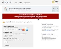 Electricity bill payment via debit card. How To Recoup 30 Of Card Declined Abandonments Articles Baymard Institute
