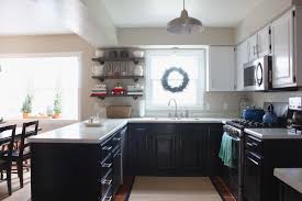 Our Kitchen Cabinets With Nuvo Cabinet Paint The Thome