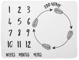 Black And White Personalized Baby Blanket Watch Me Grow Blanket Monthly Baby Blanket Personalized Baby Blanket Newborn Photo Pr Personalized Baby Blankets Baby Month By Month Baby Monthly Milestones