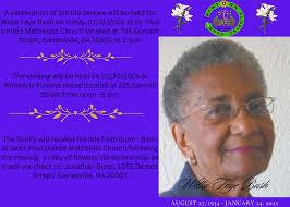 Mrs. Faye Bush, was a long time resident/activist of Newtown in  Gainesville, GA. God allowed her to receive the honor of seeing the street  sign named after her