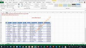Liste (baze de date) în excel. Cum Sa Importi Datele Din Baza De Date Access In Excel
