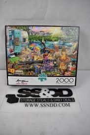 We would like to show you a description here but the site won't allow us. Buffalo Games Aimee Stewart S The Family Campsite 2000 Piece Jigsaw Puzzle Estatesales Org