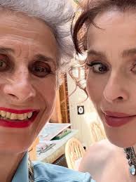 On Thursday , the actress attended an event at the London Library. Credit:  @louiseconstad #helenabonhamcarter