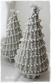 Stromceky Papier Weihnachtsbaume Weihnachten Korbe Basteln Mit Papierrollchen