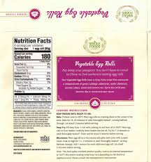 Black seed oil, with its thymoquinone and thymol content, is often viewed as a cure all for many health conditions. Whole Foods Vegetable Egg Rolls Shop Smart