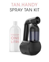 Tan Handy Spray Tan Kit Mobile Spray Tanning Kit Minetan Professional Minetan Usa