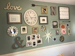 Gallery Wall Anniversary And Kids Birthdates Shadow Boxes For Preschool Art Wedding Photos Birth Announcements Family Diy Gallery Wall Gallery Wall Decor