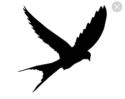 Einfach herunterladen ausdrucken und los geht es. Pin Von Norma Santa Cruz Auf Eskizy Vogelumriss Silhouette Tattoos Fliegender Vogel Silhouette