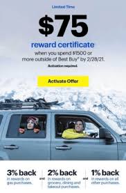 Markdowns may be combined with other offers.*. Expired Targeted Best Buy Credit Card Spend 1 500 Outside Best Buy Get A 75 Reward Certificate Doctor Of Credit