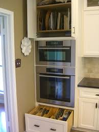 Kitchen Finished Oven Cabinets Vickie Hallmark Flickr Wall Oven Kitchen Oven Cabinet Wall Oven