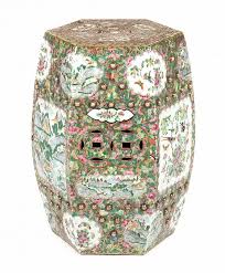 Porcelain rose medallion square garden stool. Sold Price Chinese Export Famille Rose Garden Seat Invalid Date Est Antique Chinese Furniture Chinese Antiques Garden Stool