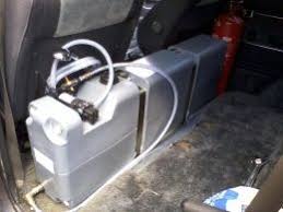 These 4wd water tanks are designed to fit under the chassis of your 4wd or ute tray, camper trailer or caravan and are easy to install. Homemade Mobile Shower Tank Homemade Mobile Truck Camper Kayak Accessories