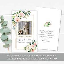 A special remembrance of the deceased are often produced with laminated funeral prayer cards which you can create yourself with the help of a quality template. Mass Card Printable Template For Funerals Memorial Cards For Funeral Memorial Cards Funeral Templates