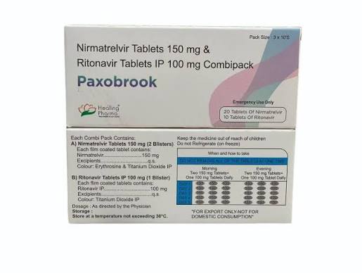 Paxobrook Tablet, 150 mg + 100 mg at ₹ 6000/box in Nagpur | ID: 2854917406588