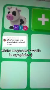 What Is Worth A Neon Cow Adopt Me | Tiktok