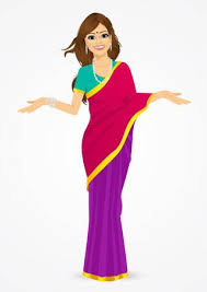Woman in saree clipart » Clipart Station