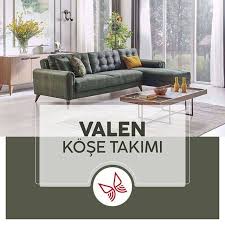 Valen Kose Takimi Zamansiz Tasarimlar Essiz Konfor Zamansiz Tasarimiyla Valen Kose Takimi Kapitoneli Sirti Ve Uzanma Bolumundeki Ova Mobilya Ev Dekoru Evler
