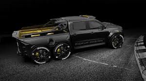 6 Wheel Mercedes X Class Custom Is Pickup Of Your Nightmares Mercedes Truck 6x6 Truck Mercedes 6x6