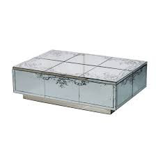 Bring home this nevels mirrored coffee table to add a distinctly modern look to your living room or den. A B Home Vintage Glamour Mirror Extendable Coffee Table Walmart Com Walmart Com