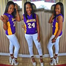 542 x 610 jpeg 52 кб. 24th Birthday Idea Lakers Jersey Forever 21 Chunky Heels Lakers Outfit Interview Outfits Women Jersey Outfit